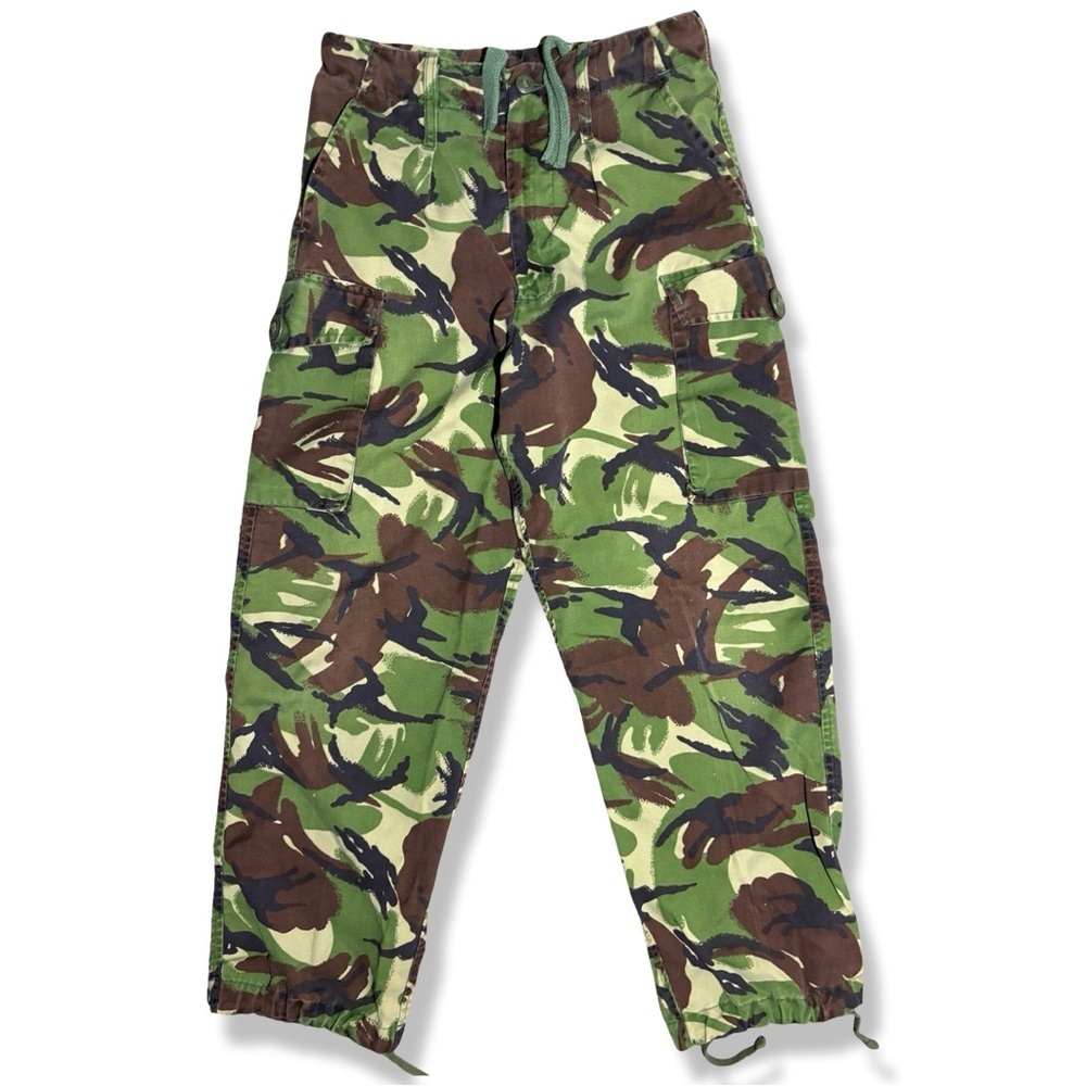 Vintage 1995 Camouflage Military Cargo Pants